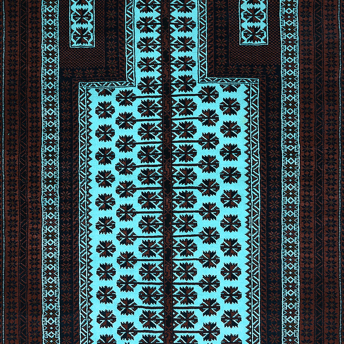 Oriental Light Blue Industrial Rug, urb924lblu