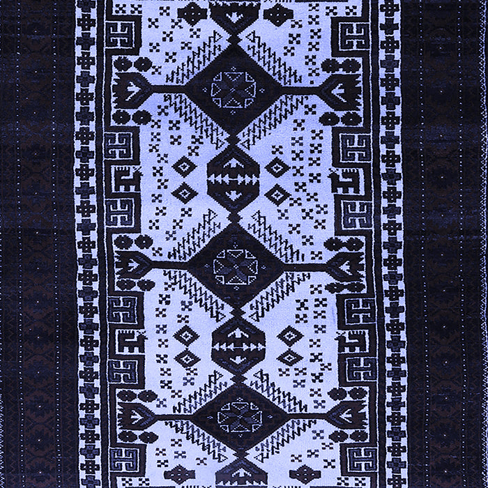 Oriental Blue Industrial Rug, urb925blu