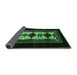 Sideview of Oriental Emerald Green Industrial Rug, urb925emgrn