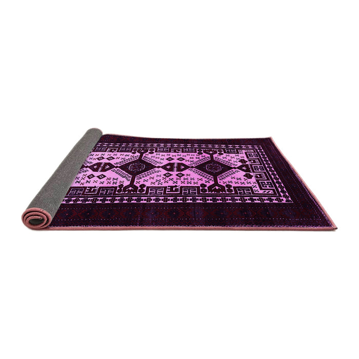 Sideview of Oriental Pink Industrial Rug, urb925pnk