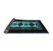 Sideview of Oriental Light Blue Industrial Rug, urb925lblu