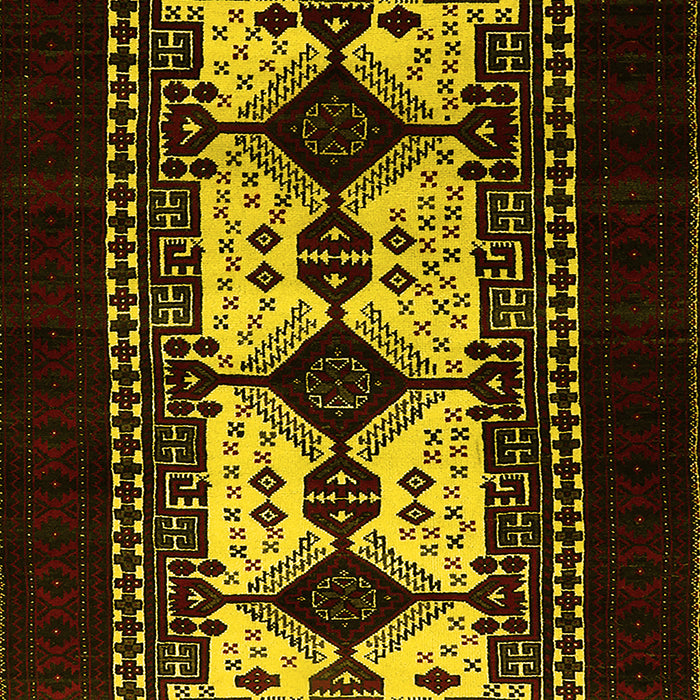 Oriental Yellow Industrial Rug, urb925yw