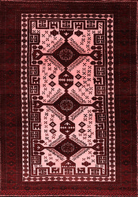 Oriental Red Industrial Rug, urb925red