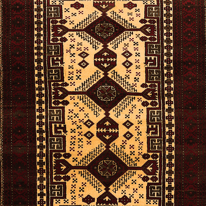 Oriental Orange Industrial Rug, urb925org