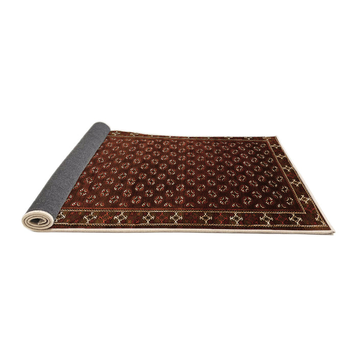 Sideview of Oriental Orange Industrial Rug, urb926org