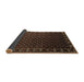 Sideview of Oriental Brown Industrial Rug, urb926brn