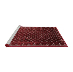 Industrial Red Washable Rugs