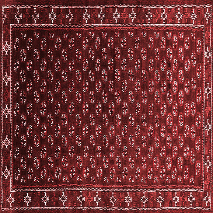 Machine Washable Oriental Red Industrial Rug, wshurb926red