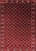 Oriental Red Industrial Area Rugs