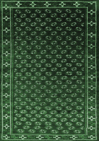 Oriental Emerald Green Industrial Rug, urb926emgrn