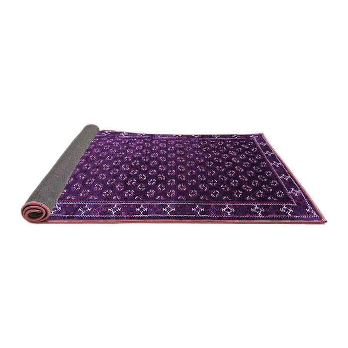 Sideview of Oriental Purple Industrial Rug, urb926pur