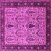 Square Oriental Pink Industrial Rug, urb927pnk