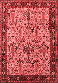 Oriental Red Industrial Rug, urb927red