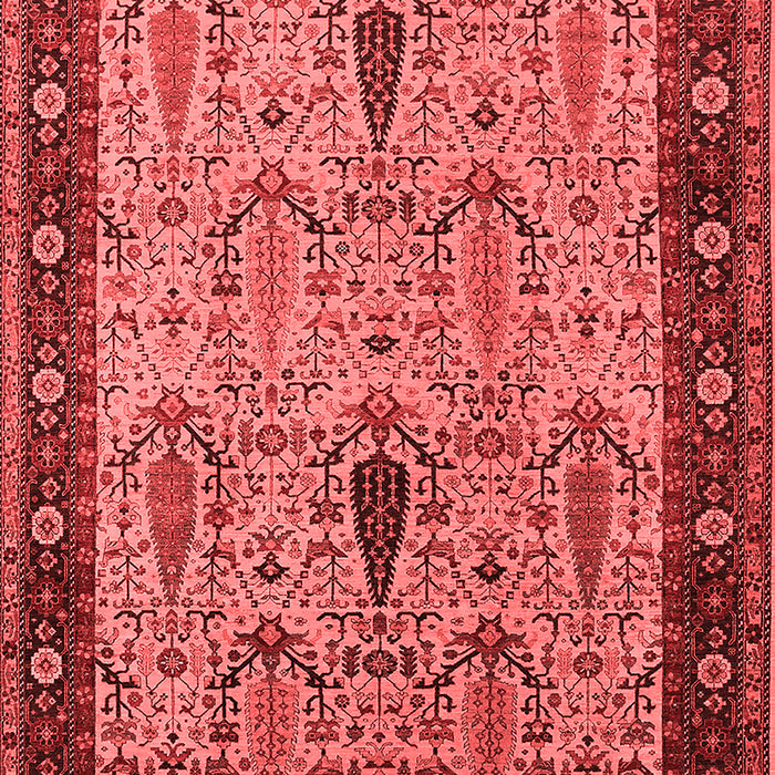 Oriental Red Industrial Area Rugs