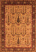 Machine Washable Oriental Orange Industrial Area Rugs, wshurb927org