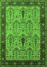 Oriental Green Industrial Rug, urb927grn