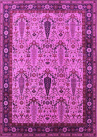 Oriental Pink Industrial Rug, urb927pnk