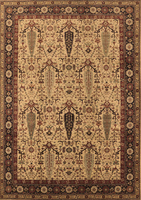 Oriental Brown Industrial Rug, urb927brn