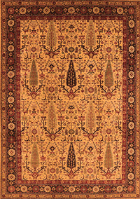 Oriental Orange Industrial Rug, urb927org