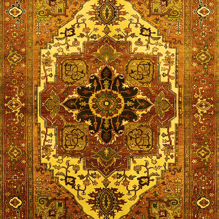 Persian Yellow Traditional Rug, urb928yw