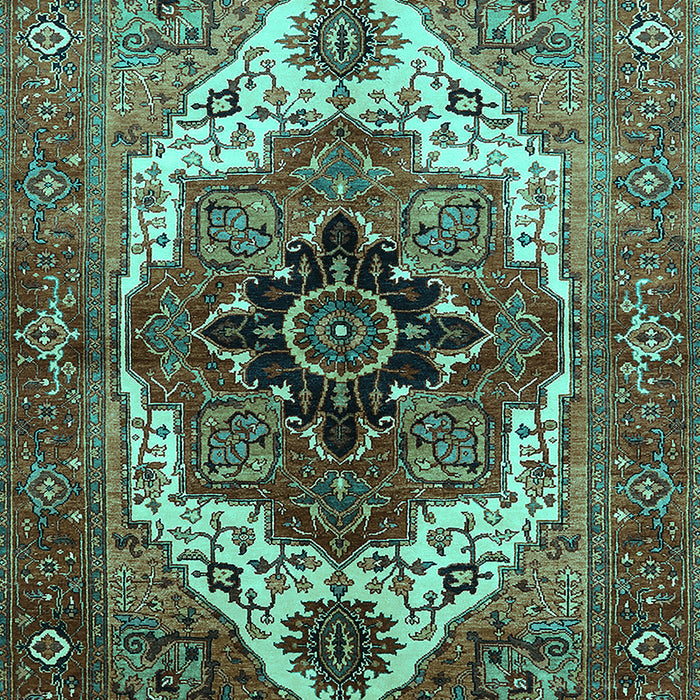 Persian Turquoise Traditional Rug, urb928turq