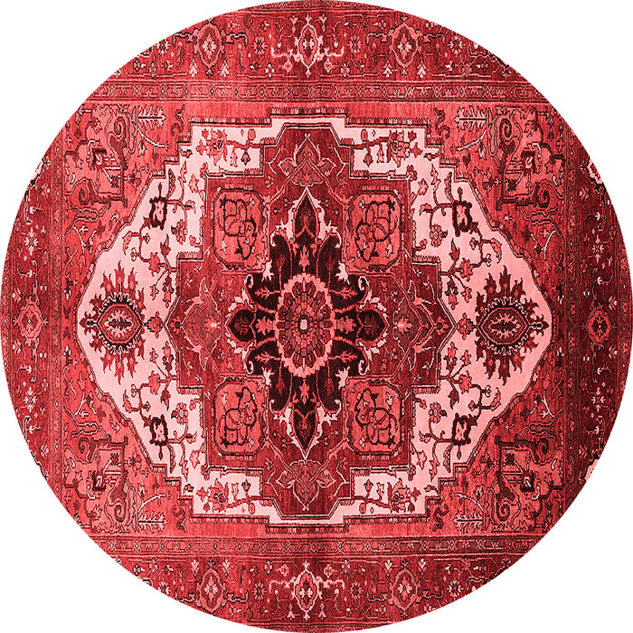 Machine Washable Persian Red Traditional Rug, wshurb928red
