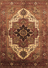 Persian Brown Traditional Rug, urb928brn