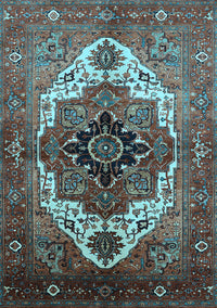 Persian Light Blue Traditional Rug, urb928lblu