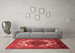 Traditional Red Washable Rugs