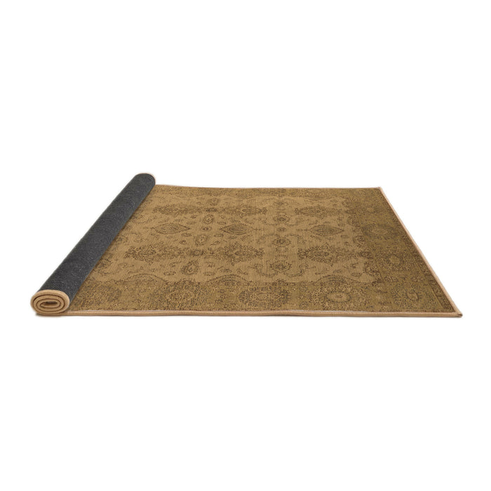 Sideview of Oriental Brown Traditional Rug, urb929brn