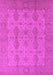 Oriental Pink Traditional Rug, urb929pnk