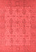 Oriental Red Traditional Area Rugs