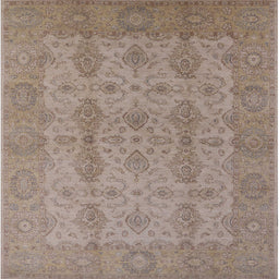 Square Machine Washable Industrial Modern Dark Almond Brown Rug, wshurb929