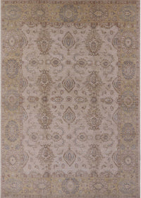 Machine Washable Industrial Modern Dark Almond Brown Rug, wshurb929