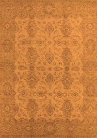 Oriental Orange Traditional Rug, urb929org