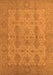 Oriental Orange Traditional Rug, urb929org