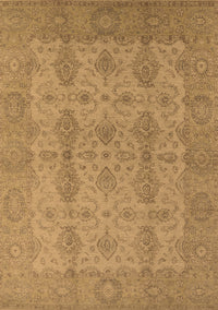 Oriental Brown Traditional Rug, urb929brn