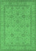 Oriental Emerald Green Traditional Rug, urb930emgrn