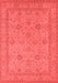 Oriental Red Traditional Area Rugs