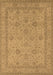 Oriental Brown Traditional Rug, urb930brn