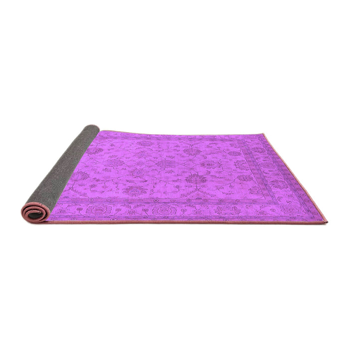 Sideview of Oriental Purple Traditional Rug, urb930pur