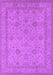 Machine Washable Oriental Purple Traditional Area Rugs, wshurb930pur