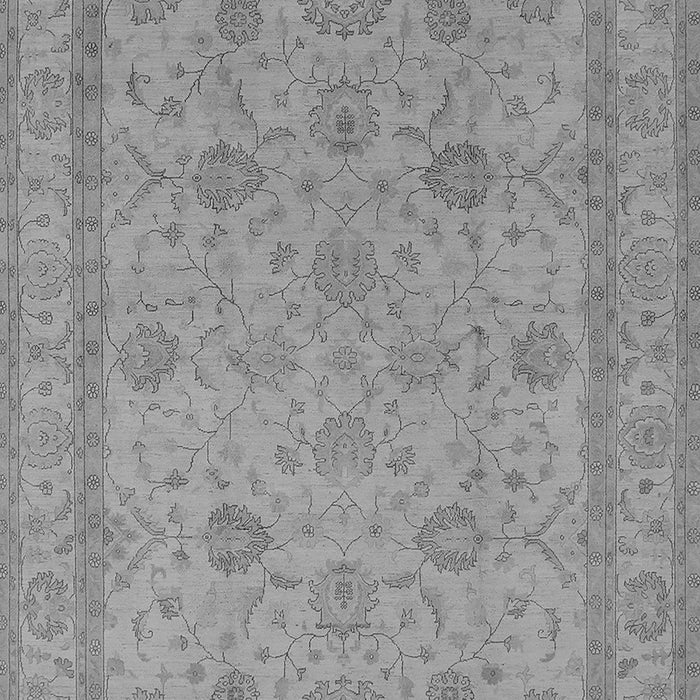 Machine Washable Oriental Gray Traditional Rug, wshurb930gry