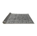 Sideview of Oriental Gray Industrial Rug, urb931gry