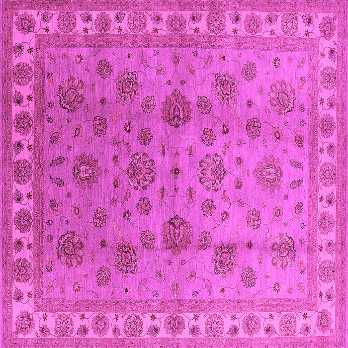 Square Oriental Pink Industrial Rug, urb931pnk