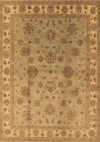 Oriental Brown Industrial Rug, urb931brn