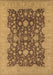 Oriental Brown Industrial Rug, urb932brn