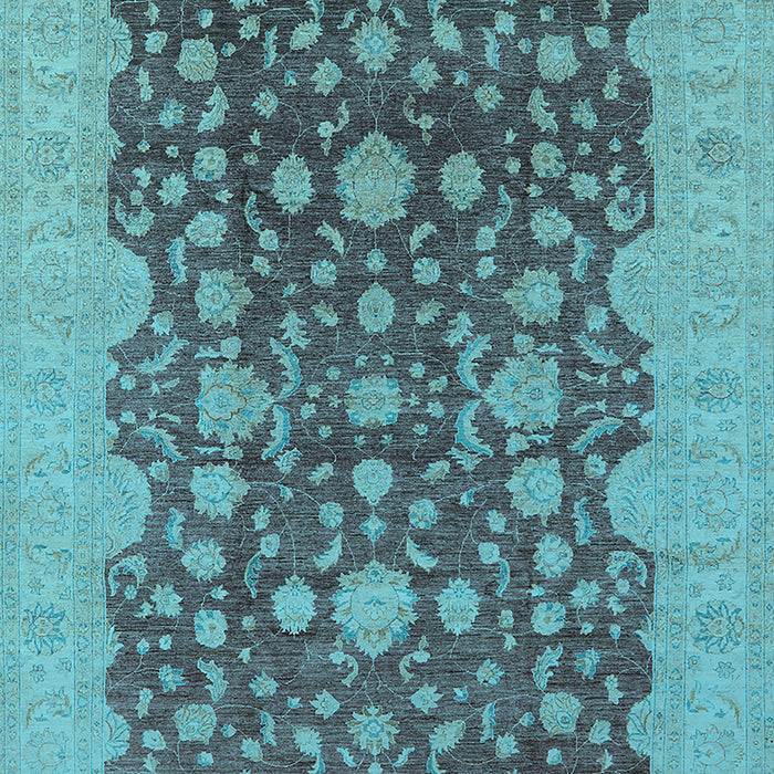Oriental Light Blue Industrial Rug, urb932lblu