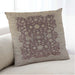 Lifestyle Image of Mid-Century Modern Urban Square Chestnut Brown Throw Pillow, 18 inch by 18 inch, pwurb932