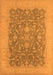 Machine Washable Oriental Orange Industrial Area Rugs, wshurb933org